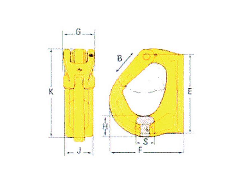 Fecho de soldar 5T (S.791616)