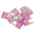 Agripak 10 un. fusiveis placa mini 3.0A Roxo