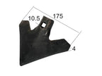 Bico asa andorinha 175x4mm (S.79377)