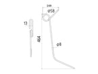 Mola Comp:464mm, Larg:29mm, Ø8mm - para Browns Aplicavel em: 71663 (S.79415)
