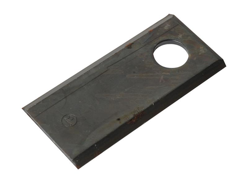 Faca - Faca plana - 103 x 48x4mm - Orifício Ø19mm - Esq./Dt. - para Fella, JF, Stoll Aplicavel em: 122331 (S.79607)