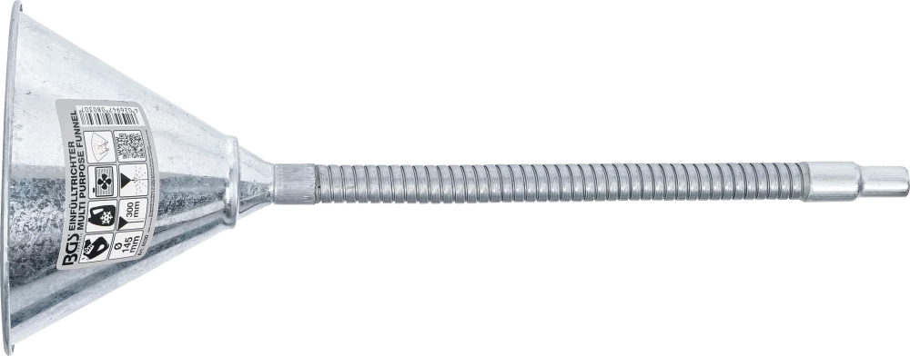 Funil de enchimento | Versão em metal | Ø 145 mm