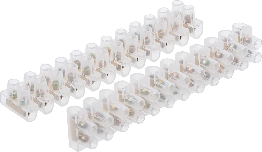 Conectores elétricos | 2,5 mm² | 3 amp. | 2 peças | bloco de 12
