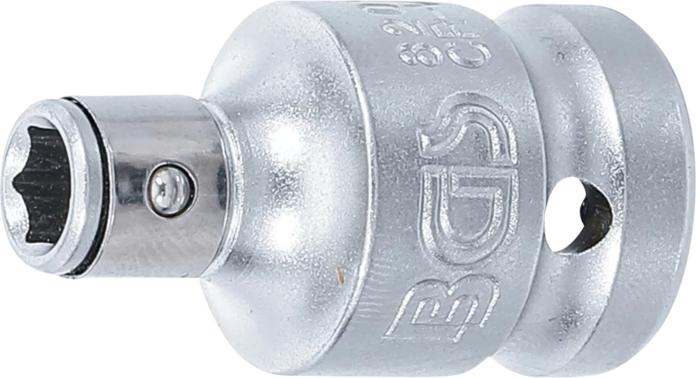 Adaptador de Pontas com Esfera de Retenção | 1/2" → 1/4"