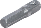 Adaptador de roquete para pontas | Sextavado externo 6,3 mm (1/4") - Quadrado externo 6,3 mm (1/4") | 30 mm