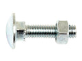 Parafuso c/porca para carroçarias, Tamanho: M8x60mm (DIN 601/934) (S.8250)