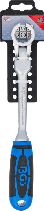 Chave anular especial para sondas Lambda, inclinável, com cabo | 22 mm