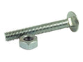 Parafuso c/porca para carroçarias, Tamanho: M10x75mm (DIN 603/934) (S.8275)