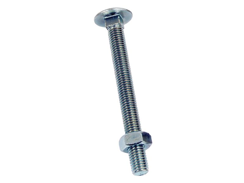Parafuso c/porca para carroçarias, Tamanho: M10x150mm (DIN 601/934) (S.8283)