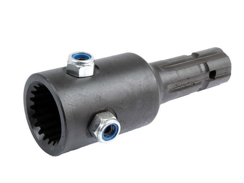 Adaptador PTO - Estria Femea 1 3/4'' - 20 x Male spline 1 3/8'' - 6 Com Grub Screw. (S.8443)