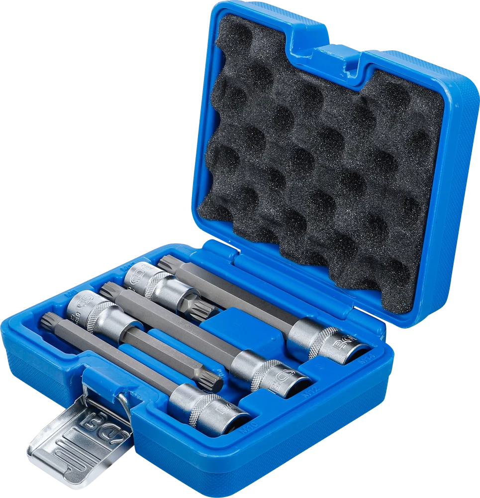 Conjunto de Encaixes para Pontas XZN | 1/2" | Veios de Transmissão | 5 peças