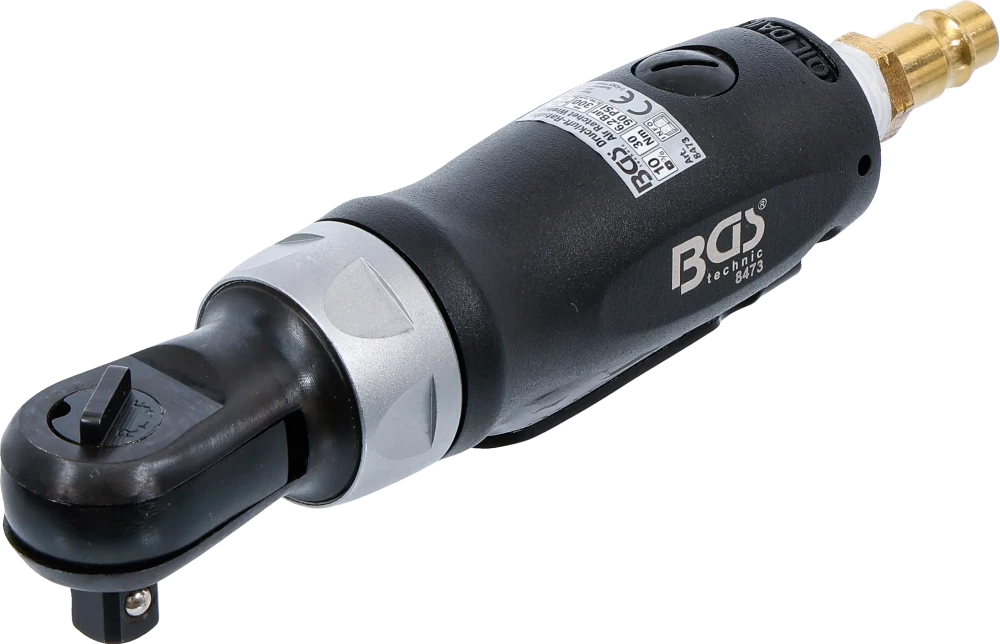 Chave de fendas de catraca pneumática | 10 mm (3/8") | 54 Nm | extra curta