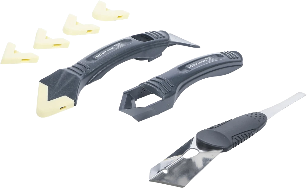 Raspador de juntas de silicone e conjunto de espátulas | 8 peças