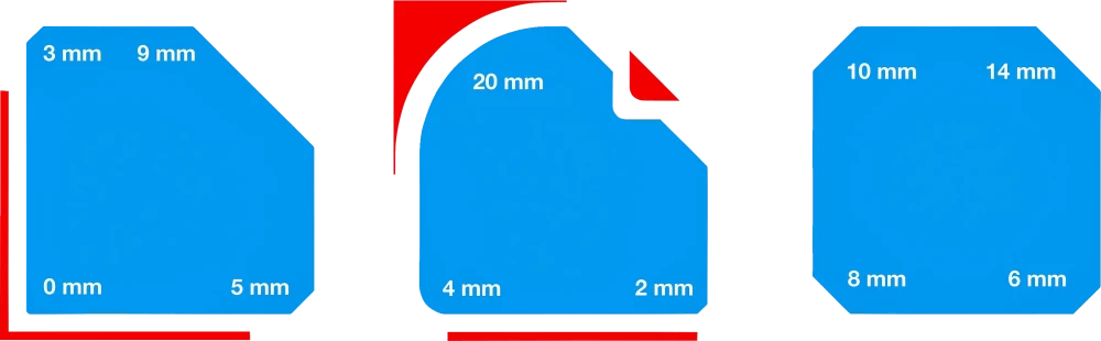Conjunto de prensadores de silicone | 4 peças