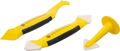 Raspador de juntas de silicone e conjunto de espátulas | 3 peças