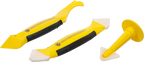 Raspador de juntas de silicone e conjunto de espátulas | 3 peças