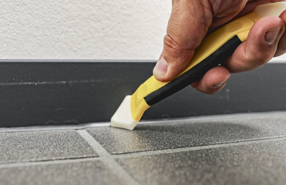 Raspador de juntas de silicone e conjunto de espátulas | 3 peças