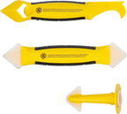 Raspador de juntas de silicone e conjunto de espátulas | 3 peças