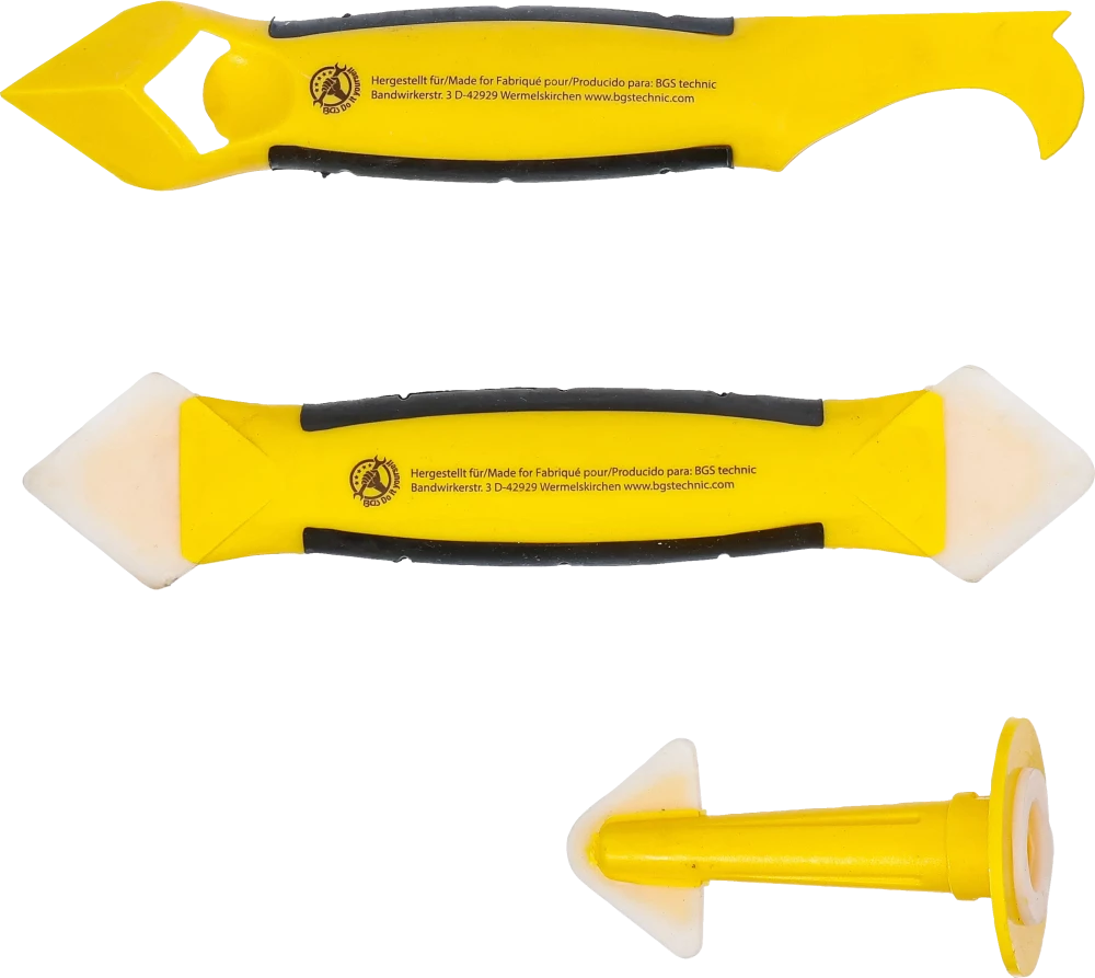 Raspador de juntas de silicone e conjunto de espátulas | 3 peças