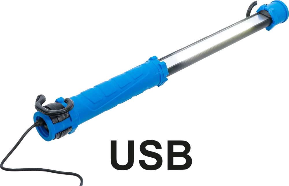 Lanterna manual de trabalho LED COB | com gancho | para BGS 85306
