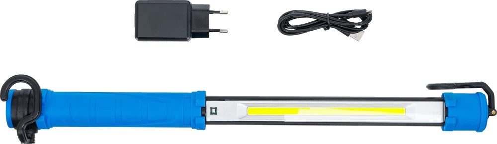 Lanterna manual de trabalho LED COB | com gancho | para BGS 85306