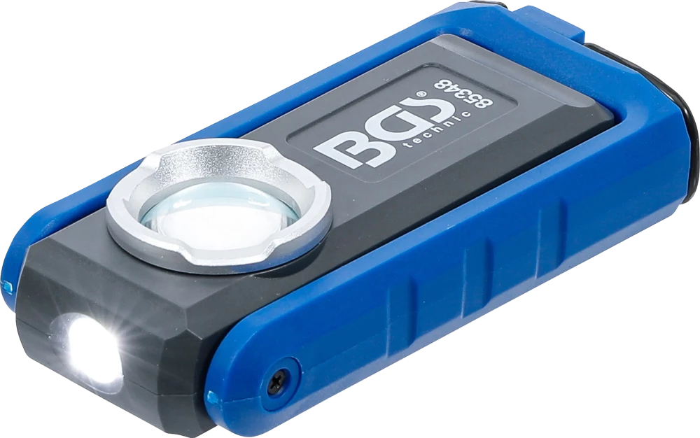 Luz de oficina LED COB com íman e gancho | articulada | com função de carga indutiva