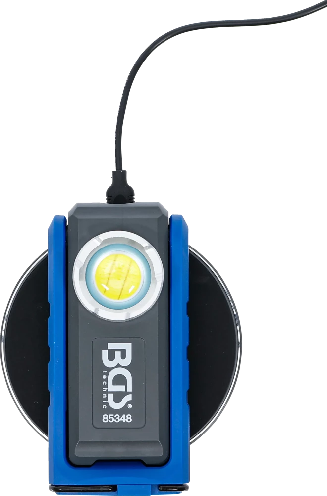 Luz de oficina LED COB com íman e gancho | articulada | com função de carga indutiva