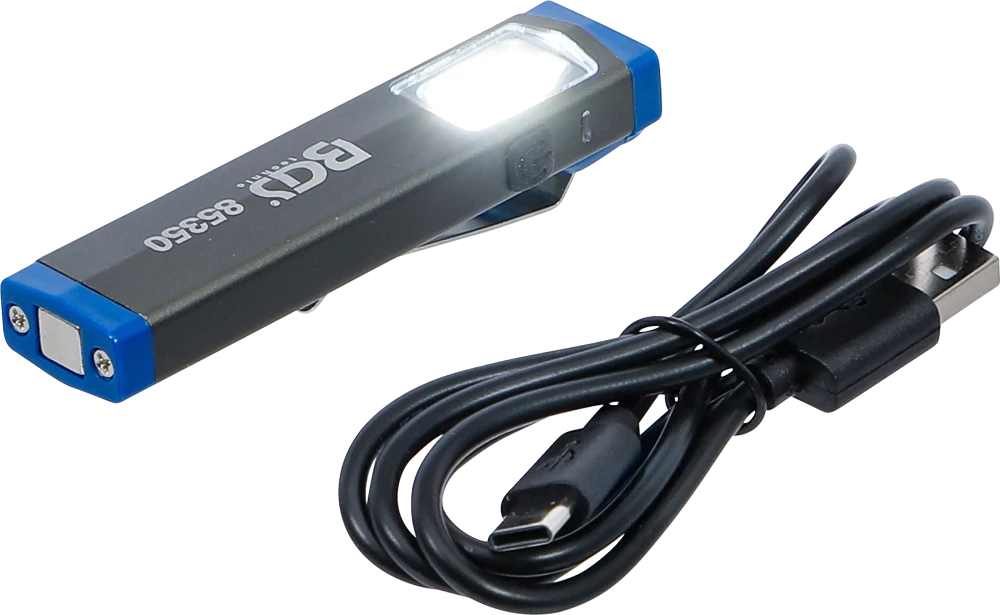 Mini lanterna de alumínio LED COB
