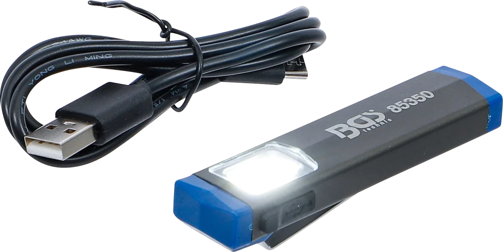 Mini lanterna de alumínio LED COB