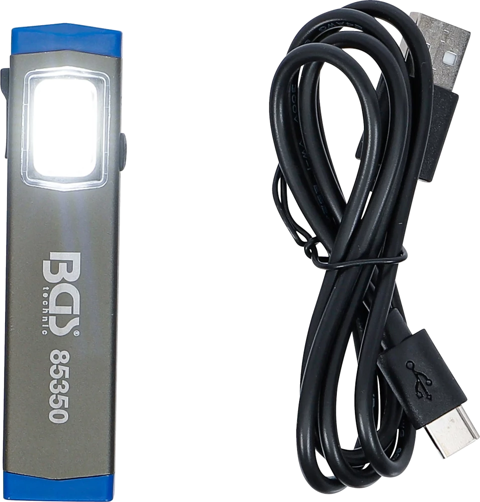 Mini lanterna de alumínio LED COB