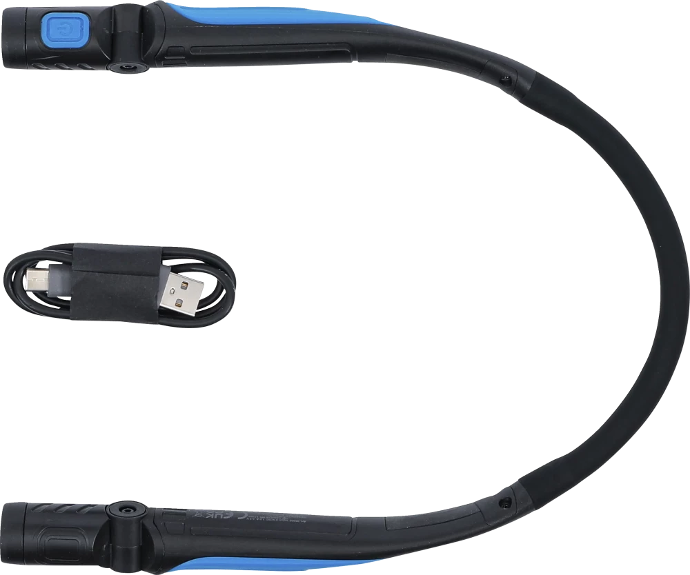Lanterna de pescoço para oficina LED COB