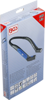 Lanterna de pescoço para oficina LED COB