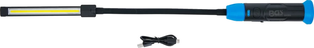Lanterna LED COB | com pescoço de cisne