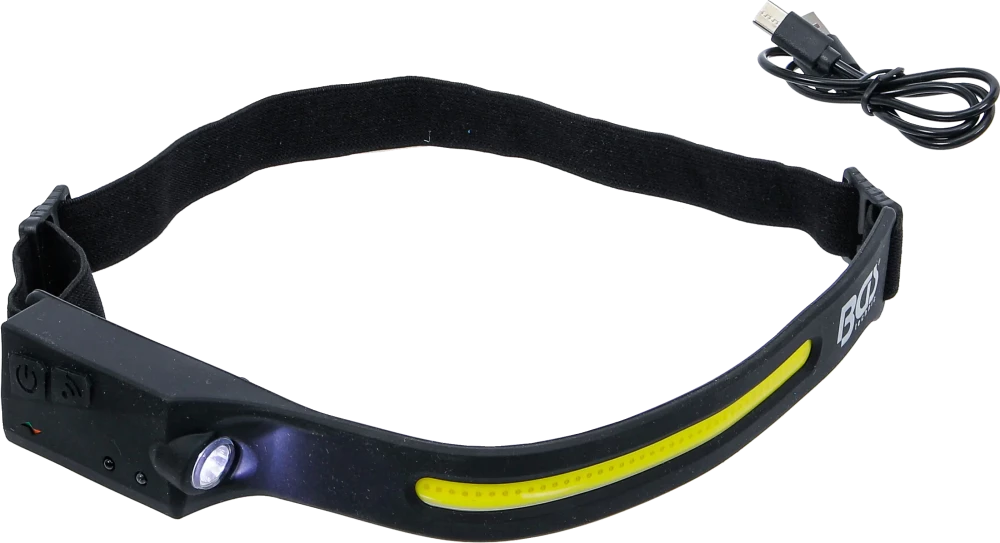 Lanterna de cabeça COB LED | com sensor de movimento