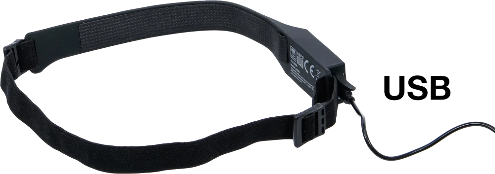 Lanterna de cabeça COB LED | com sensor de movimento