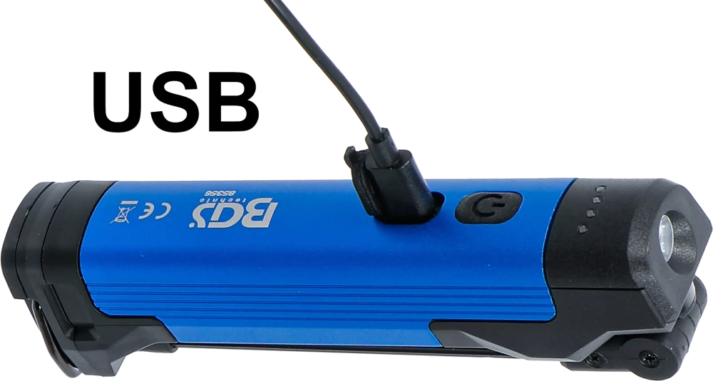 Lanterna articulada a bateria | LED COB | 4 W