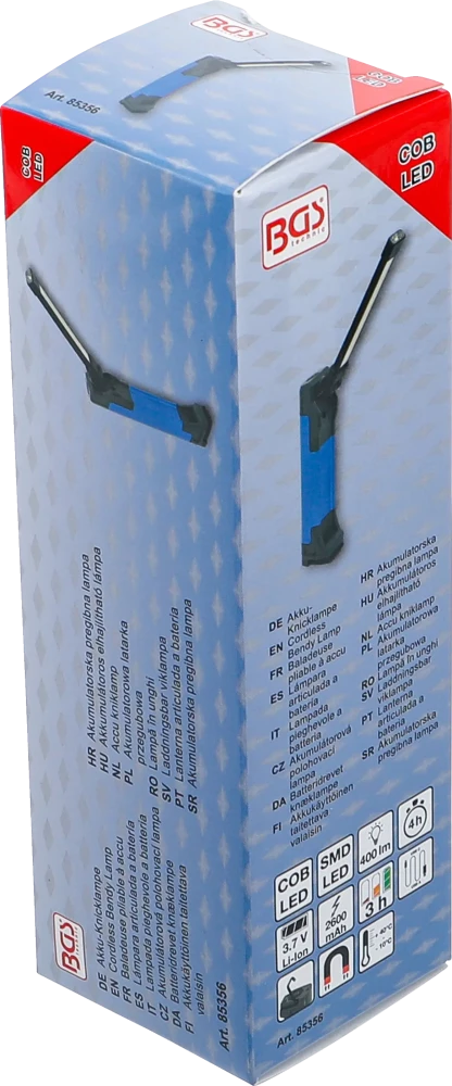 Lanterna articulada a bateria | LED COB | 4 W