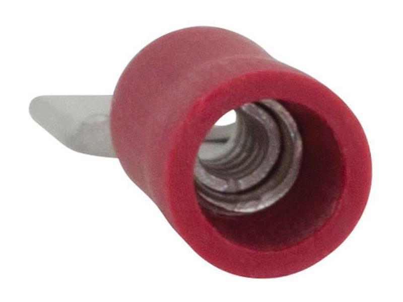 Terminal, Aperto Standard - Macho, 6.3mm, Vermelho (0.5 - 1.5mm) (S.8539)