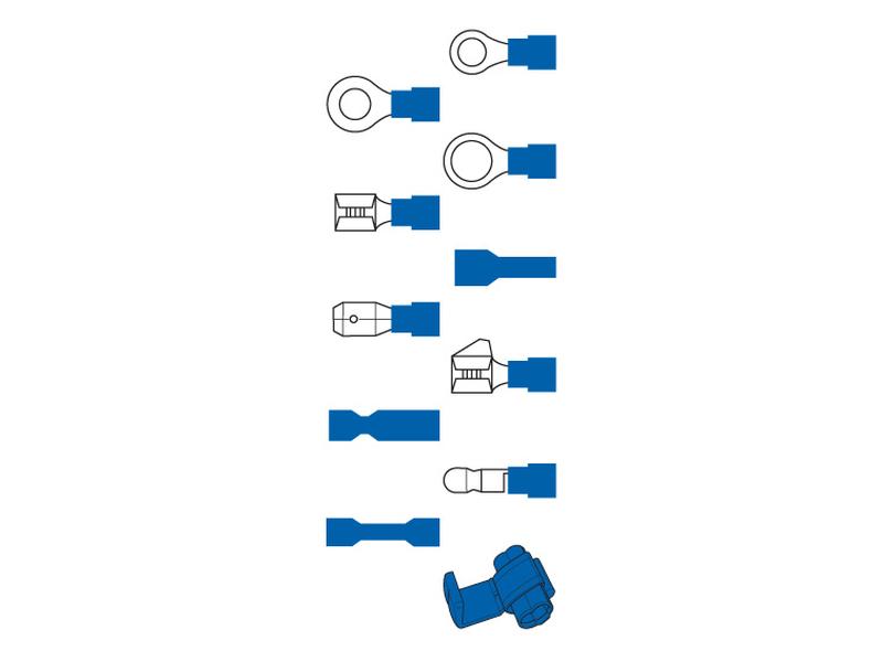 Terminal, Aperto Standard, 5.3mm, Azul (1.5 - 2.5mm) (S.8541)