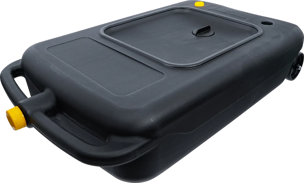 Recipiente de recolha de óleo com vertedor | móvel | 40 l