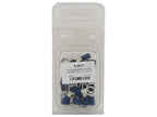 Agripak 25 un. Terminal, 8.4mm, Azul (S.8571)