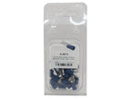 Agripak 25 un. Terminal 6.3mm, Azul (S.8574)