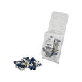 Agripak 25 un. Terminal 6.3mm, Azul
