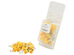 Agripak 25 un. Terminal, 6.4mm, Amarela (S.8579)