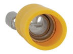 Agripak 25 un. Terminal 6.3mm, Amarela (S.8583)