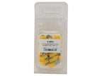 Agripak 25 un. Terminal 6.3mm, Amarela (S.8584)