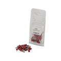Agripak 25 un. Terminal 6.3mm, Vermelho