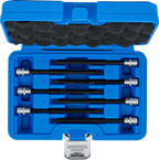 Conjunto de Encaixes Torx Cabeça Esférica | 1/4" | T10 - T40 | 7 peças