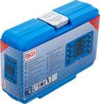 Conjunto de Encaixes Torx Cabeça Esférica | 1/4" | T10 - T40 | 7 peças