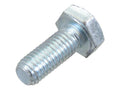 Parafuso de ajuste métrico, M10x25mm (DIN 933) Resistência à tração: 8.8. (S.8622)